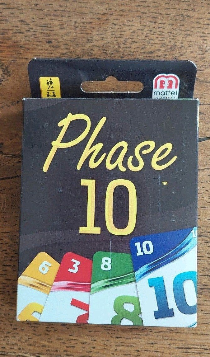 Spel Phase 10  zgan, Ophalen of Verzenden, Zo goed als nieuw