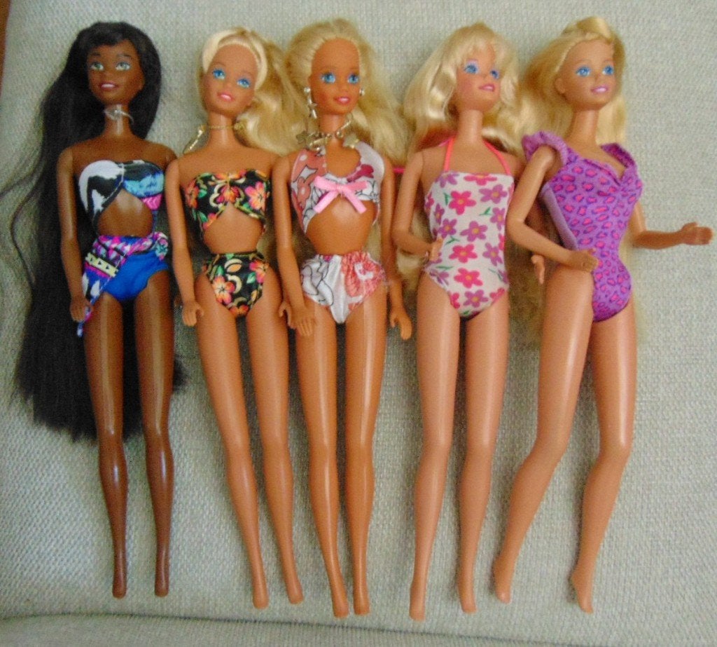 Jaren 90 Barbie poppen in goede staat, Verzamelen, Ophalen of Verzenden, Gebruikt, Pop