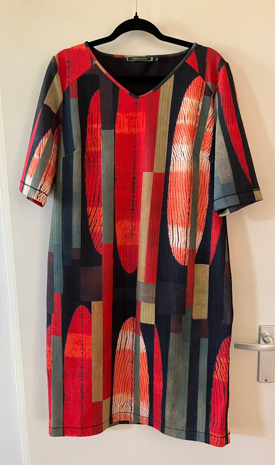 Lizzy & Coco Jurk 42/XL ZGAN, Verzenden, Zo goed als nieuw, Rood, Jurk