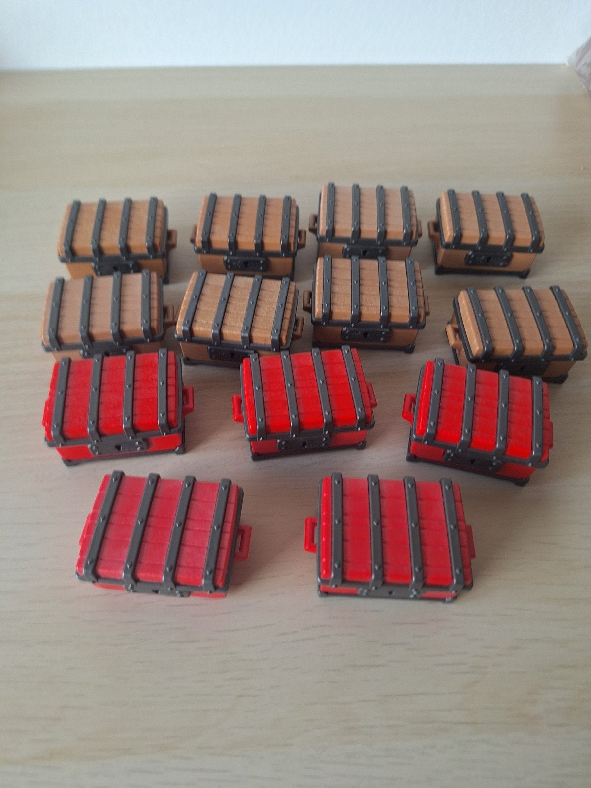 Playmobil Western bagage koffers - 12 stuks, Gebruikt, Losse onderdelen, Overige typen, Ophalen of Verzenden