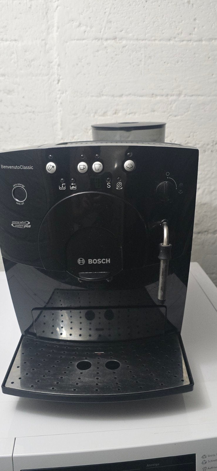 Bosch BenvenutoClassic koffiemachine bonen, Gebruikt, Koffiemachine, Koffiebonen, Ophalen