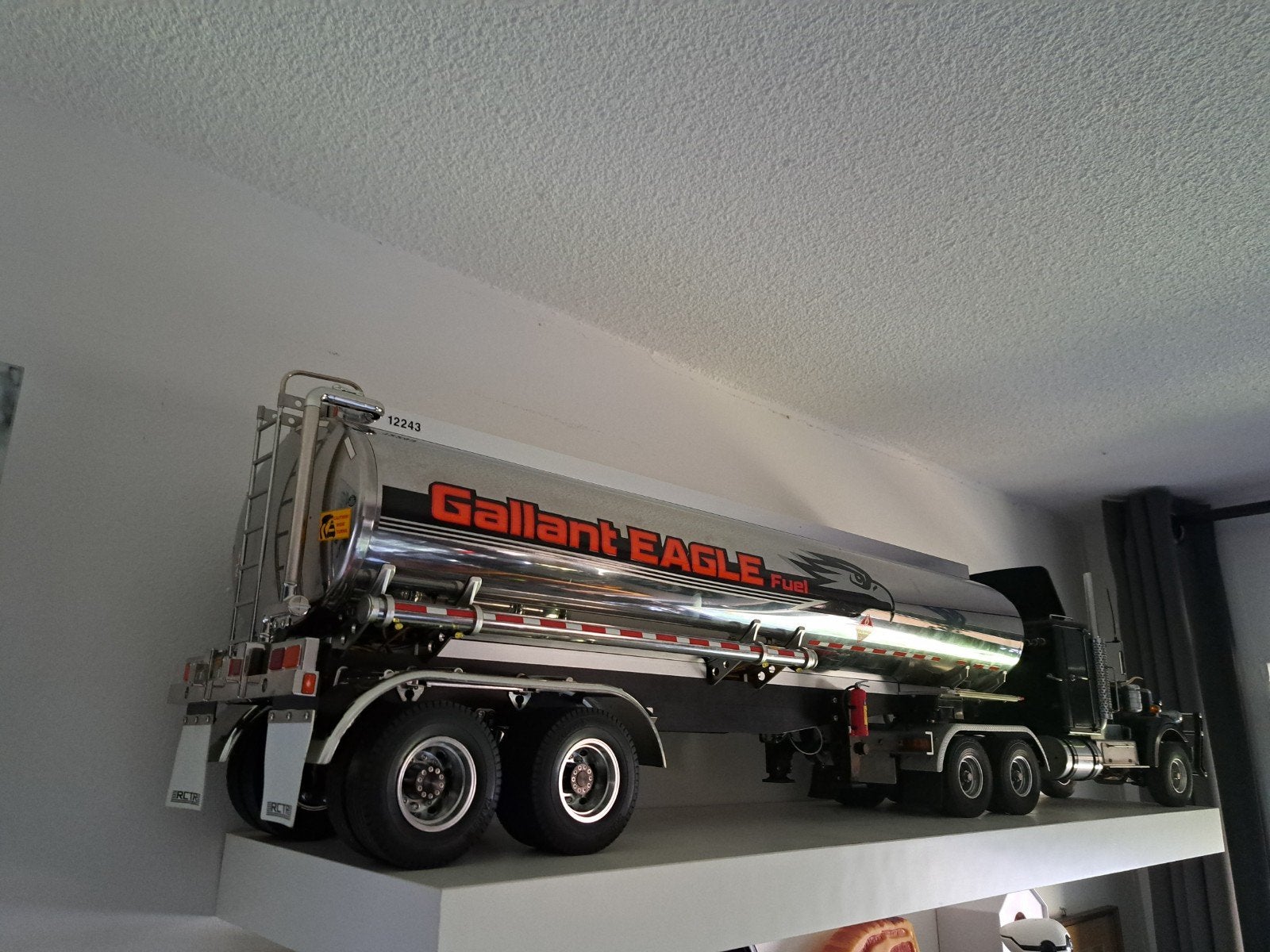 Tamiya tankwagen 1/14, Ophalen of Verzenden, Zo goed als nieuw, Schaal 1:14, Onderdeel