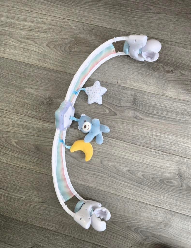 Chicco speelboog met muziek, Ophalen, Gebruikt, Mobiel, Met licht