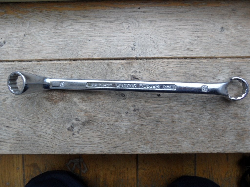 Sandvik Belzer No 2 20 22 ringsleutel, Ophalen of Verzenden, Zo goed als nieuw