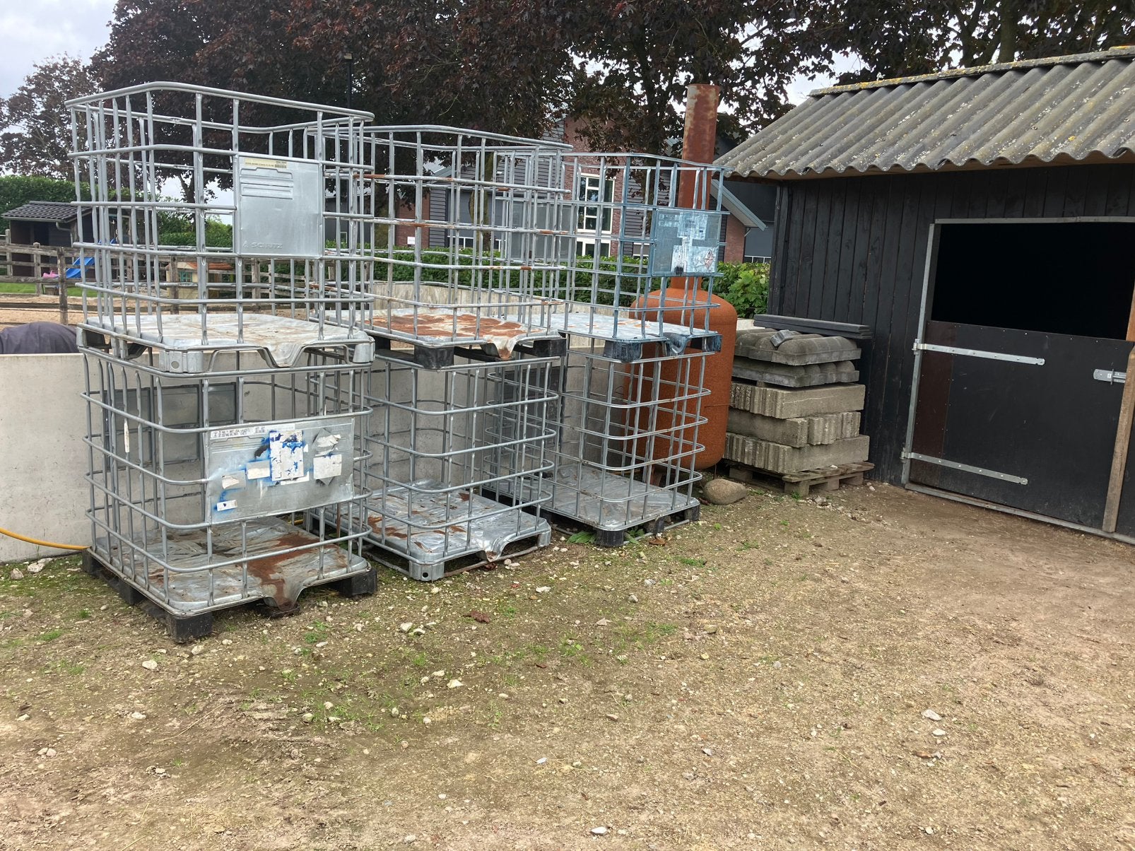 Ibc kratten te koop, Tuin en Terras, Minder dan 3 m³, Ophalen