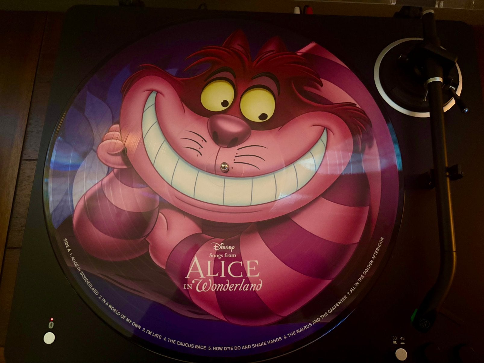 Alice in Wonderland, LP, origineel picture disc vynil, Ophalen, Zo goed als nieuw, Verhaal of Sprookje