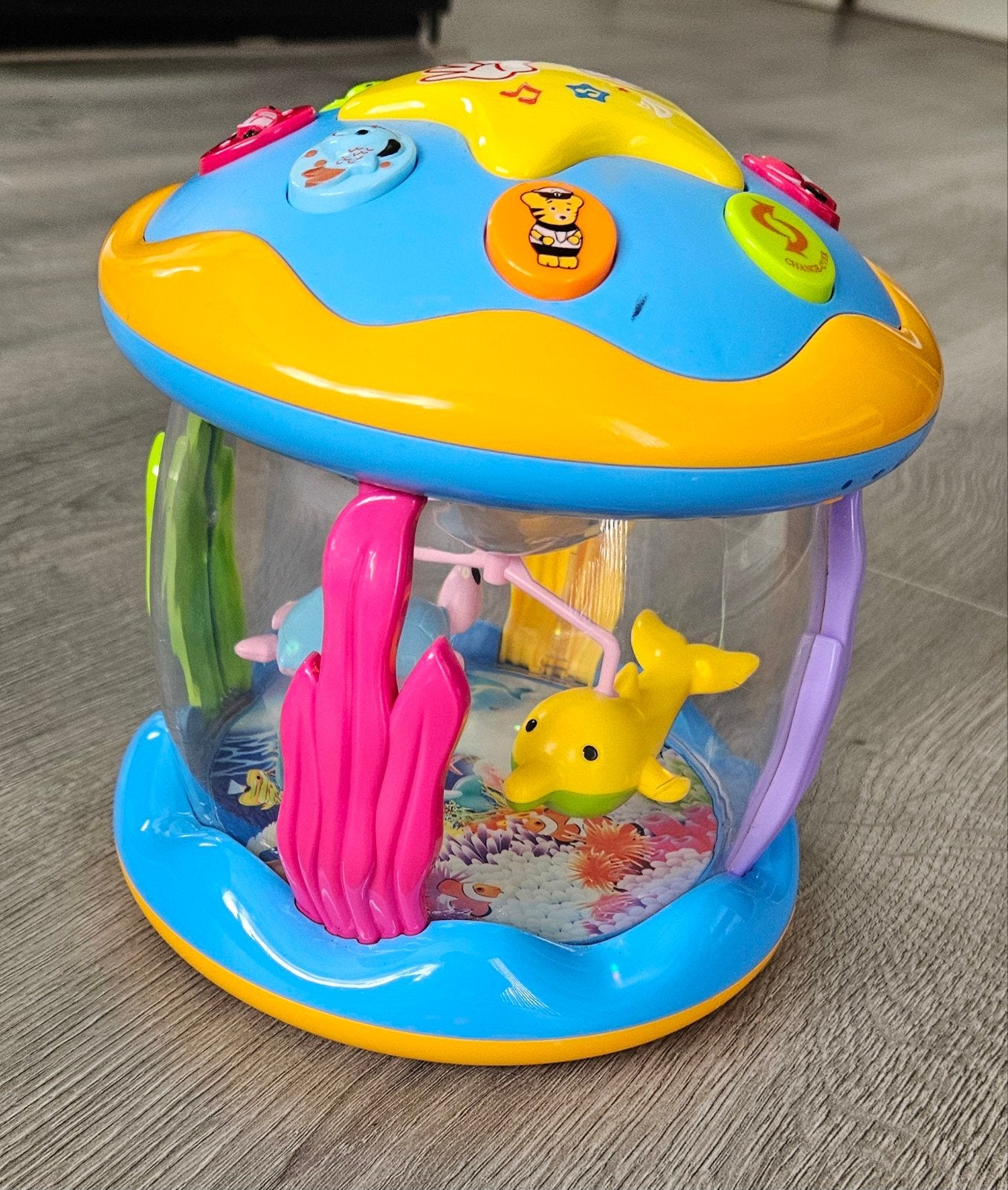 Baby Muziek Speelgoed Roterende Projector met Licht & Muziek, Kinderen en Baby's, Ophalen of Verzenden, Overige typen, Met licht