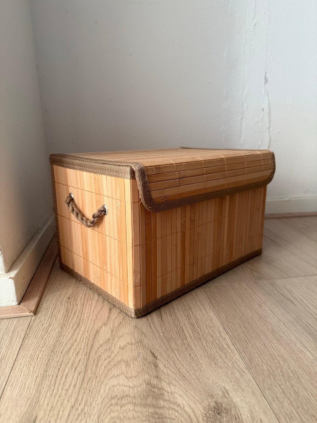 Opbergmandje van bamboe, Ophalen, Minder dan 50 cm, Gebruikt, 5 – 50
