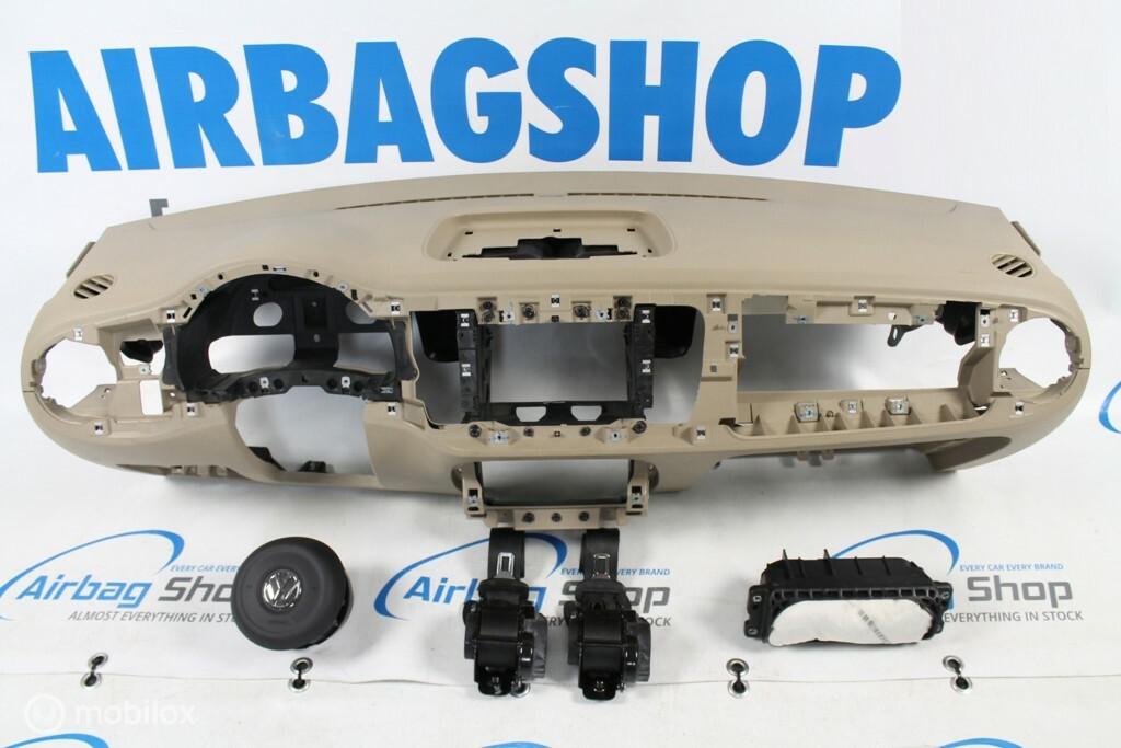 Airbag set - Dashboard beige Volkswagen Beetle (2011-heden), Gebruikt, Ophalen of Verzenden
