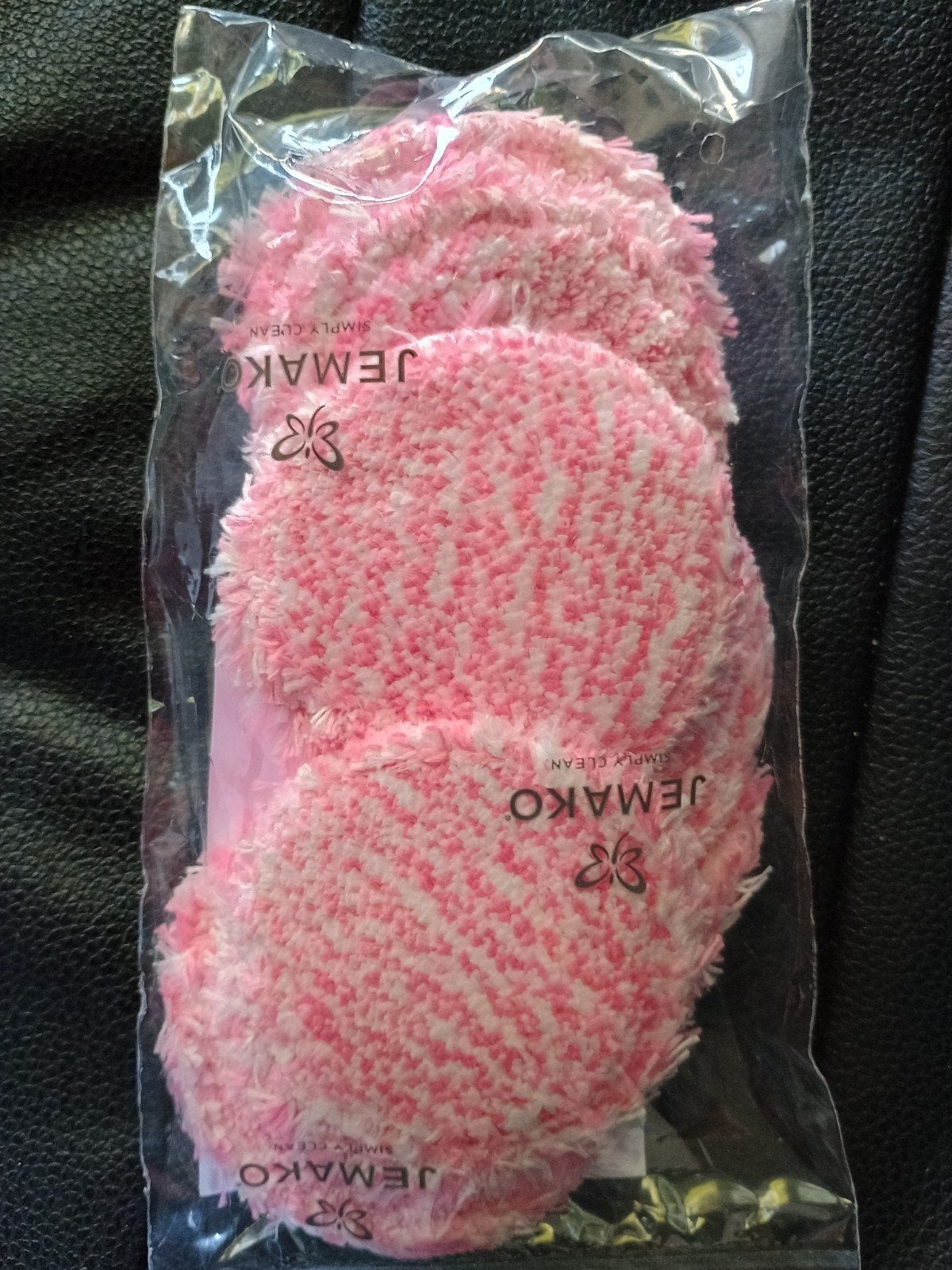 JEMAKO Make-up Pads Refill - 7 Stuks Roze, Gehele gezicht, Nieuw, Ophalen of Verzenden, Roze