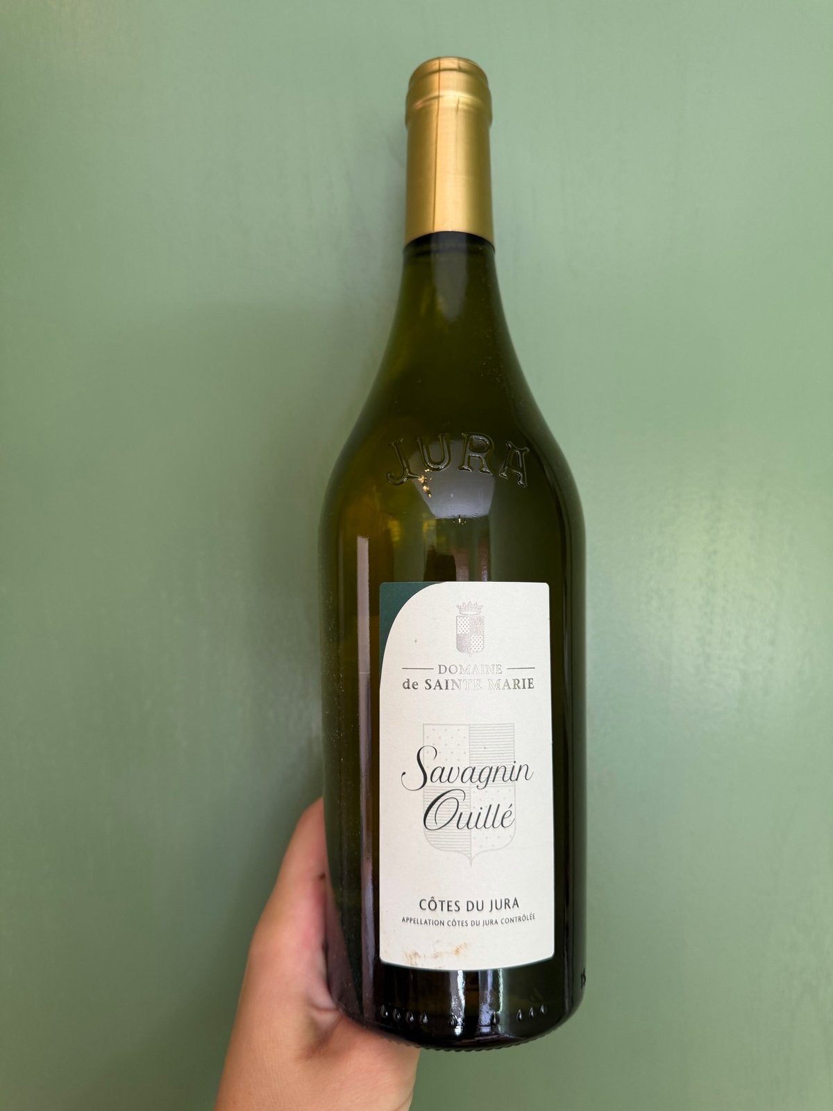 Domaine de Sainte Marie Savagnin Ouillé Cotes du Jura 2017, Verzamelen, Wijnen, Ophalen, Nieuw, Frankrijk, Witte wijn