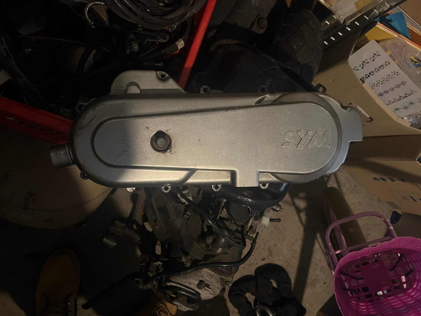Carterkap SYM Fiddle 2 gy6, Ophalen of Verzenden, Gebruikt, Kap, SYM
