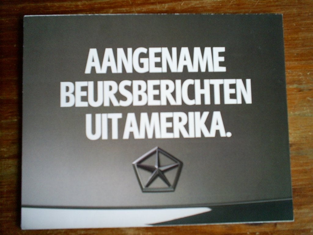 Chrysler [ Chrijsler ] Modellen 1992, Verzenden, Zo goed als nieuw, Overige merken