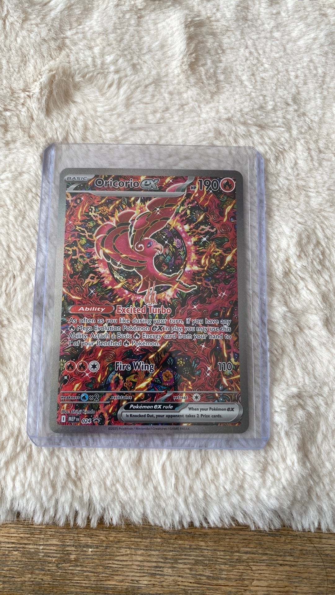Oricorio ex 024, Ophalen, Zo goed als nieuw