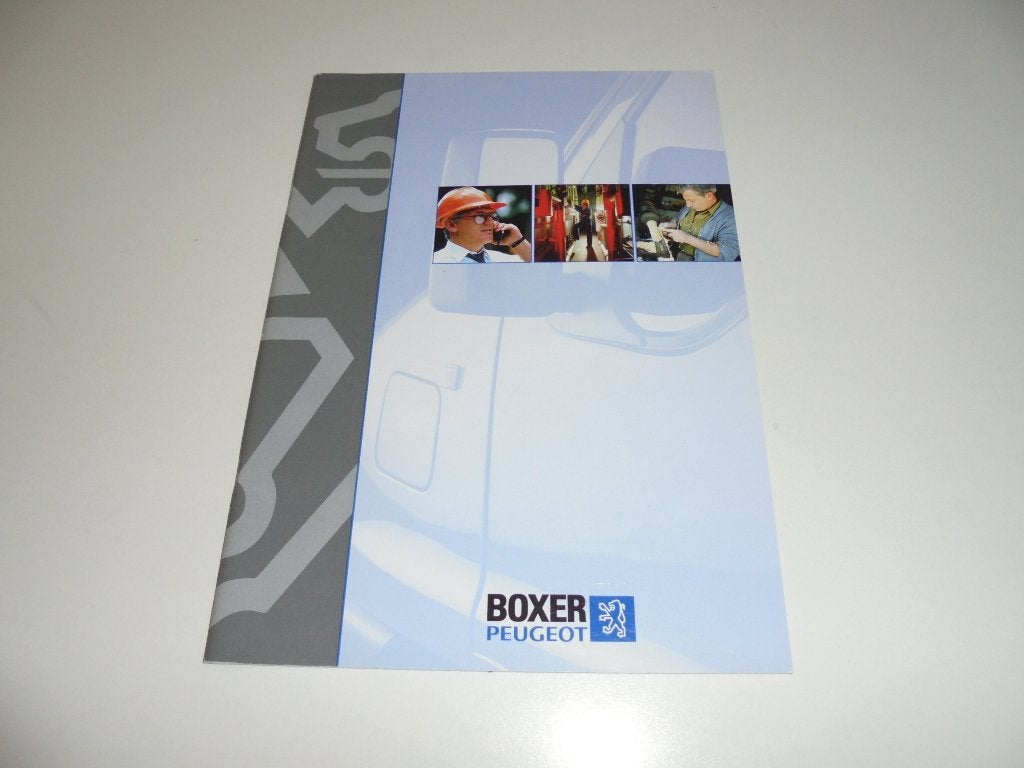 brochure Peugeot Boxer  1996, Ophalen of Verzenden, Nieuw, Peugeot