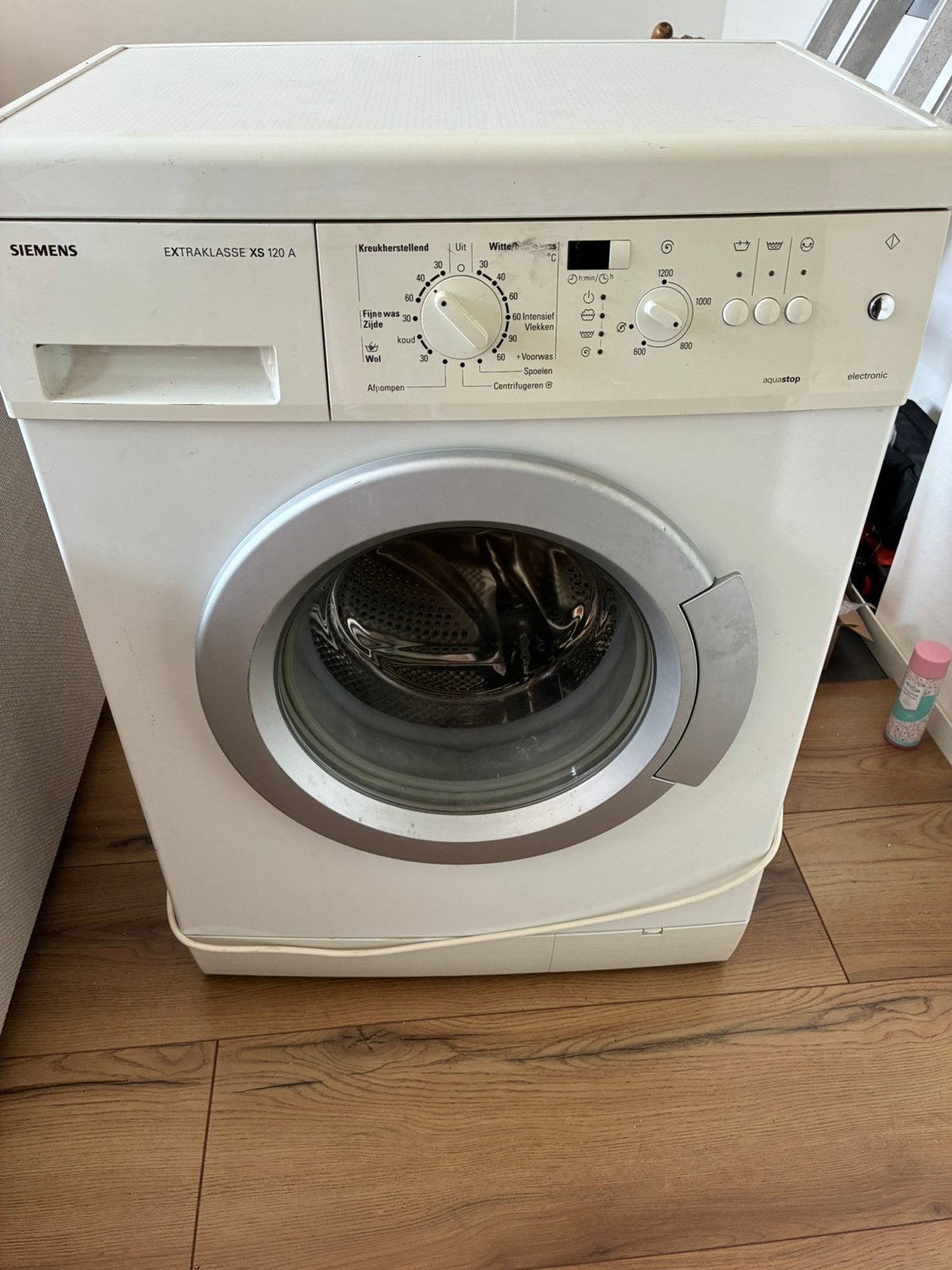 Siemens wasmachine, Ophalen, 1200 tot 1600 toeren, Gebruikt, 4 tot 6 kg