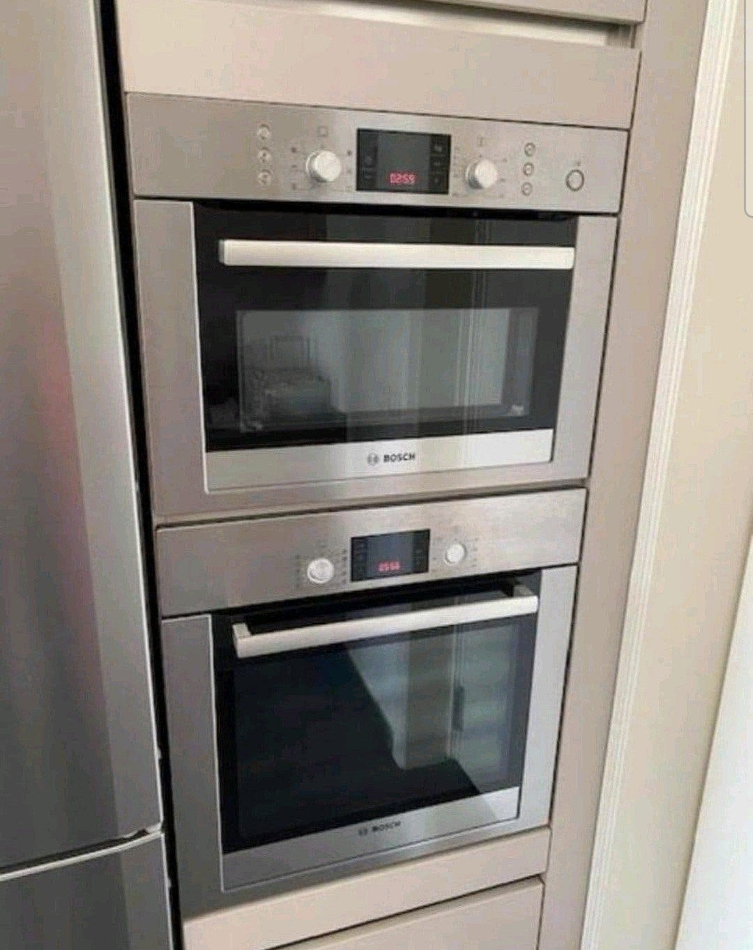 bosch set combi oven en een oven, Witgoed en Apparatuur, Ophalen of Verzenden, Zo goed als nieuw