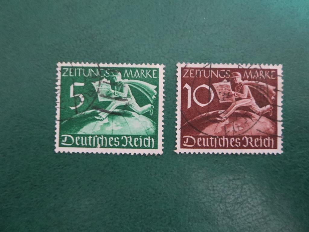 Duitse Rijk  NR Z 738 - Z 739 Gestempeld, Verzenden, Duitse Keizerrijk, Gestempeld