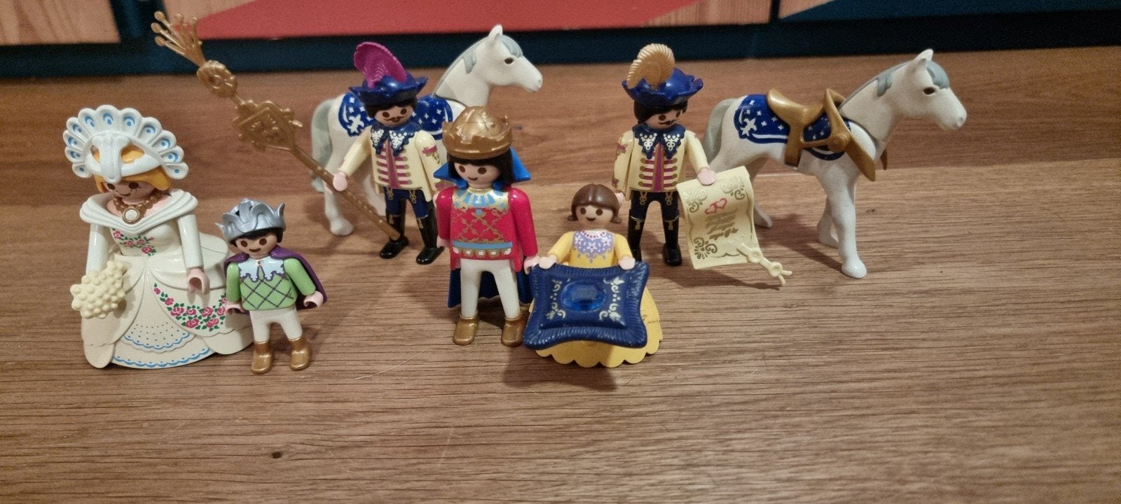 Playmobil Koninklijke Familie met Paarden en Lakeien, Ophalen of Verzenden, Gebruikt, Jongen of Meisje