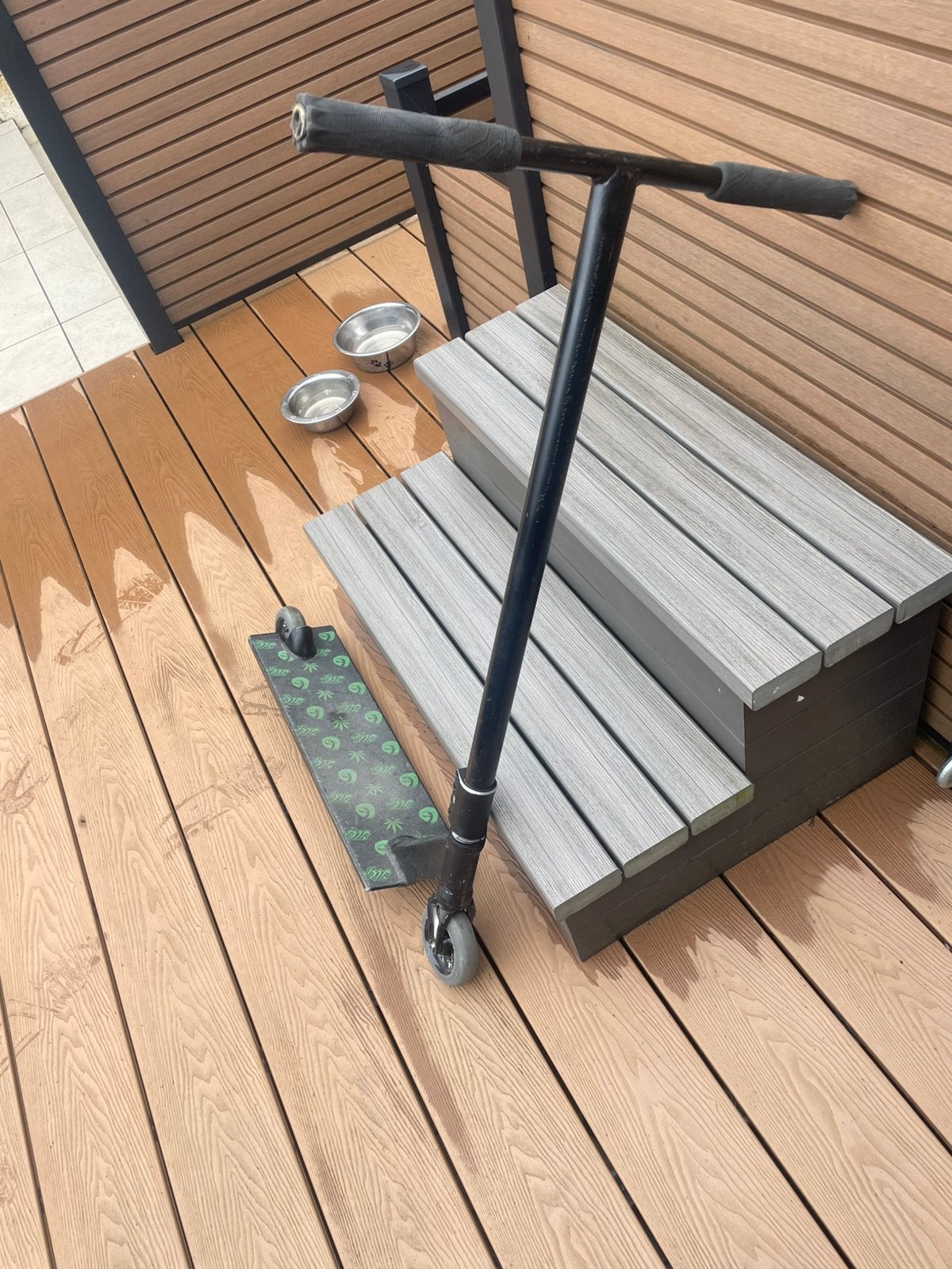 Custom street step, Fietsen en Brommers, Steps, Ophalen of Verzenden, Zo goed als nieuw, Gewone step