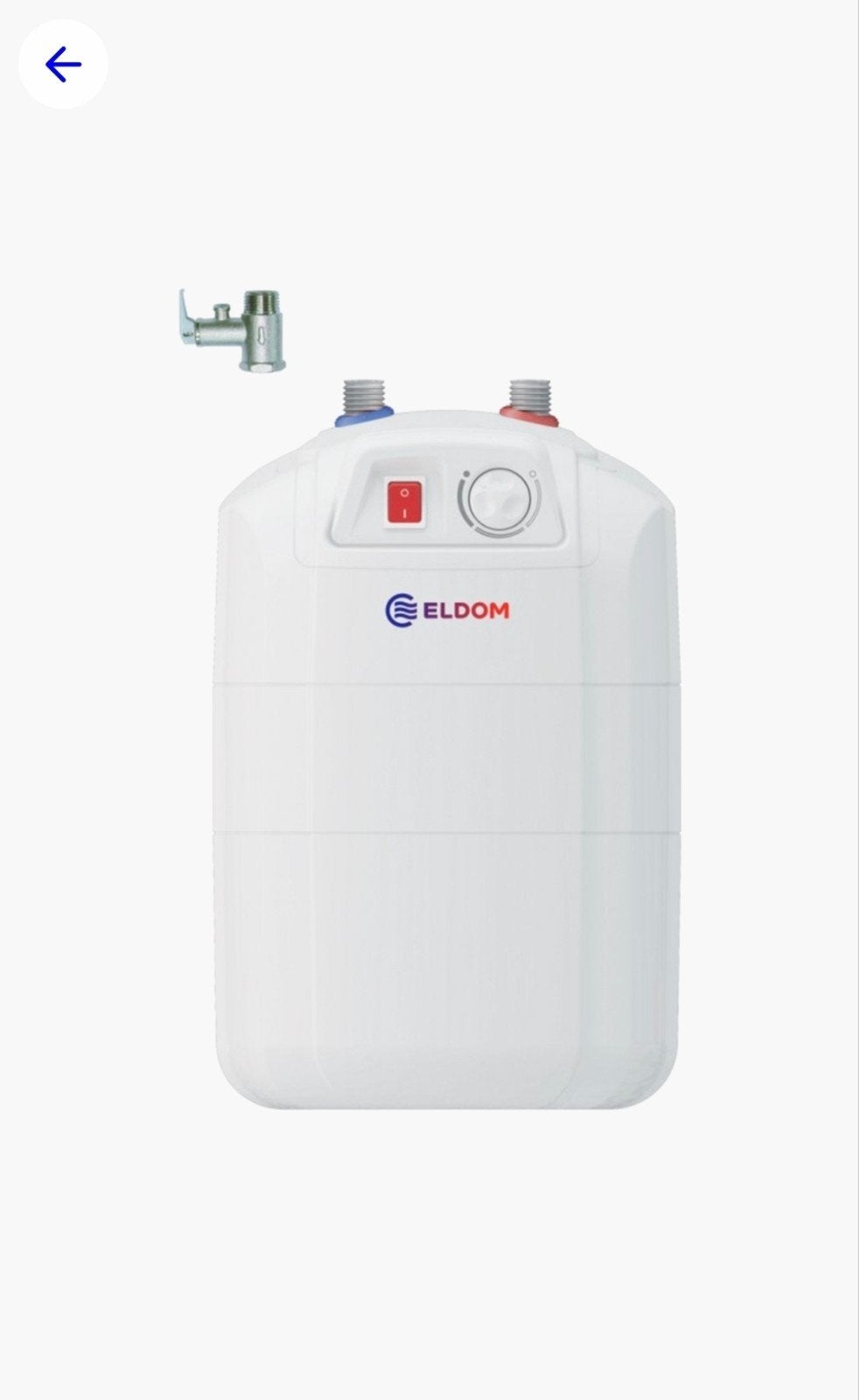 Eldom boiler 10L 2000watt NIEUW!, Nieuw, Minder dan 3 jaar oud, Minder dan 20 liter, Boiler