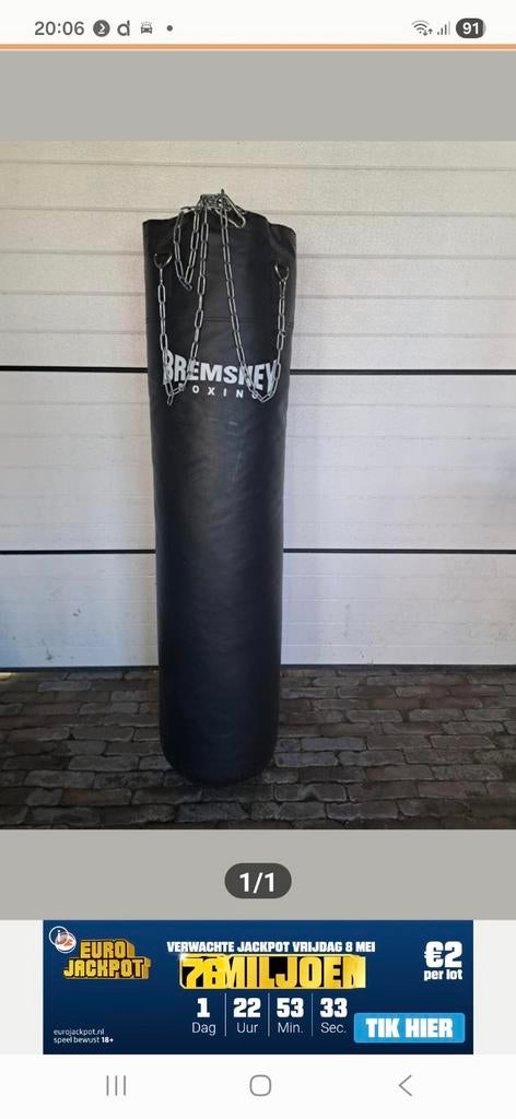 Bremshey Boxing Boxzak, Sport en Fitness, Groter dan maat XL, Ophalen of Verzenden, Overige