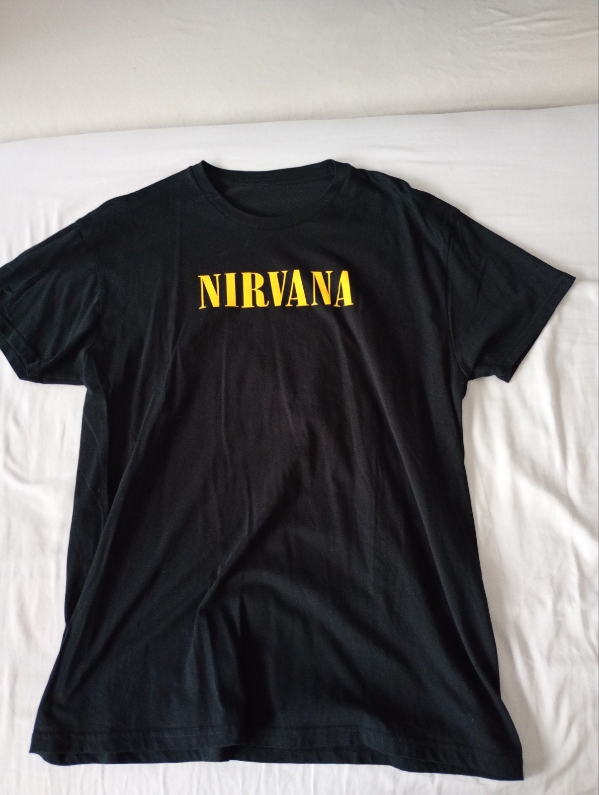 Nirvana T-shirt Maat M, Ophalen of Verzenden, Nieuw, Maat 48/50 (M), Zwart