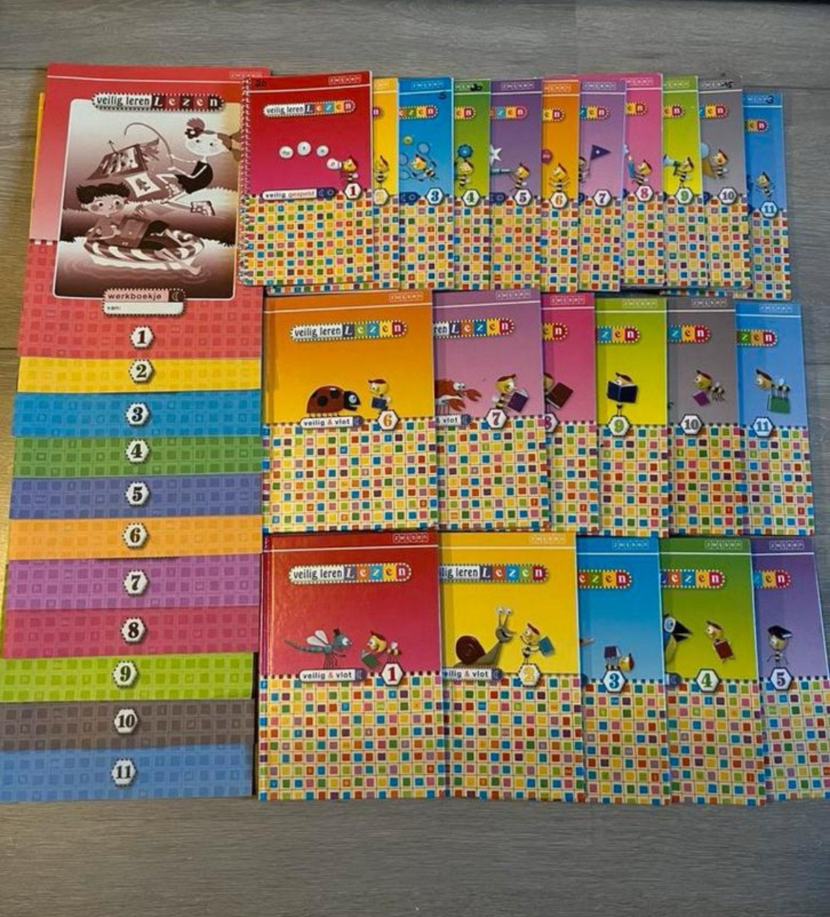 Veilig Leren Lezen Vlot, Werkboeken, gespeld Maan of Zon Set, Ophalen of Verzenden, Gelezen, Overige niveaus, Nederlands