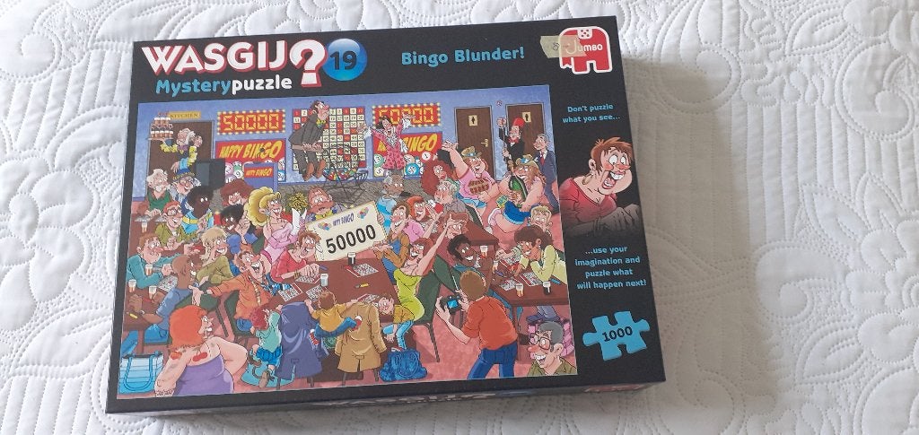 wasgij puzzel 1000 stukjes, Ophalen, 500 t/m 1500 stukjes, Zo goed als nieuw