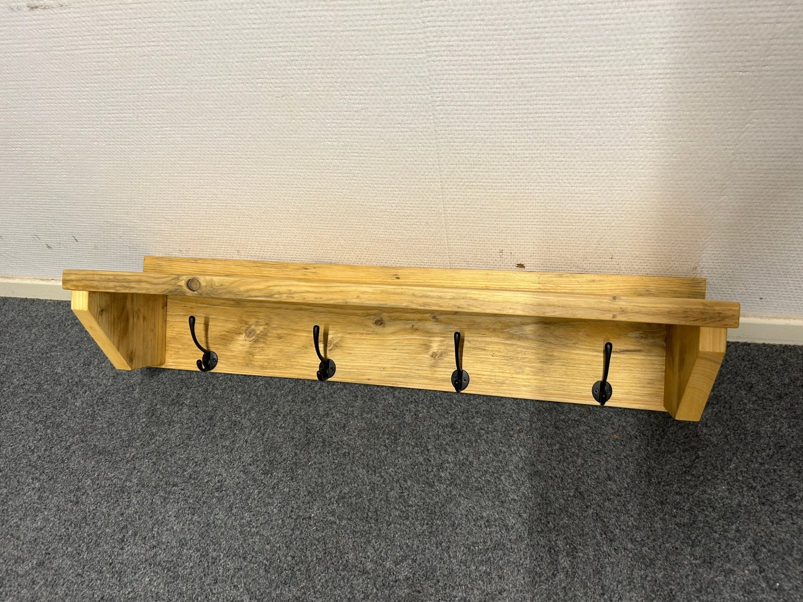 Mooie kapstok van steigerhout, Nieuw, Minder dan 100 cm, Hout, Ophalen