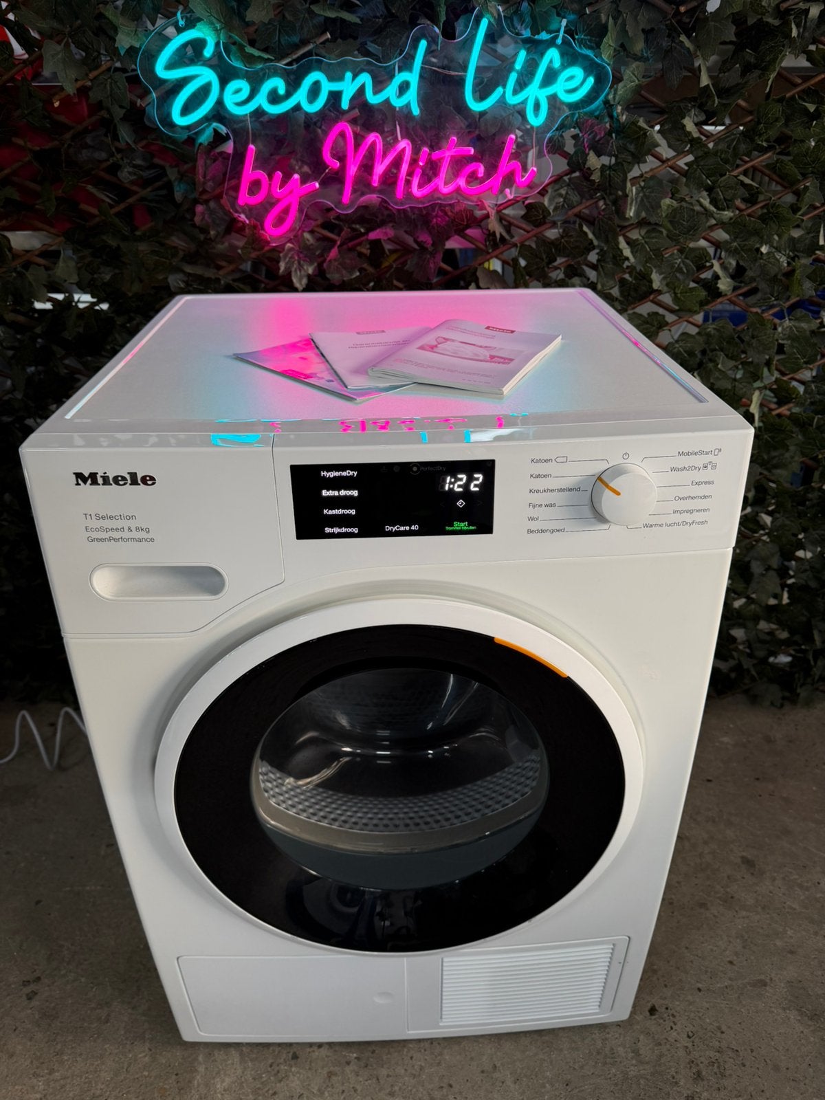 Miele T1 Selection WiFi GreenPerformamce Warmtepompdroger, Ophalen, Anti-kreukfase, Overige typen, 8 tot 10 kg