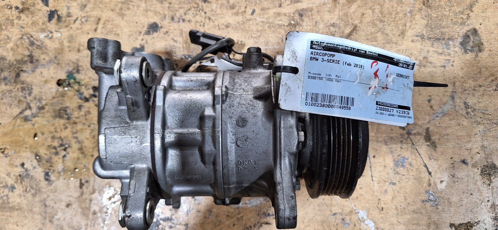BMW- F-generatie Aircopomp 6452 9299328-05, Gebruikt, -, -, Ophalen of Verzenden