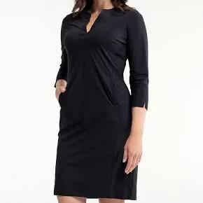 Studio Anneloes Simpicity S zgan jurk zwart travelstof, Kleding | Dames, Jurken, Ophalen of Verzenden, Zo goed als nieuw, Zwart