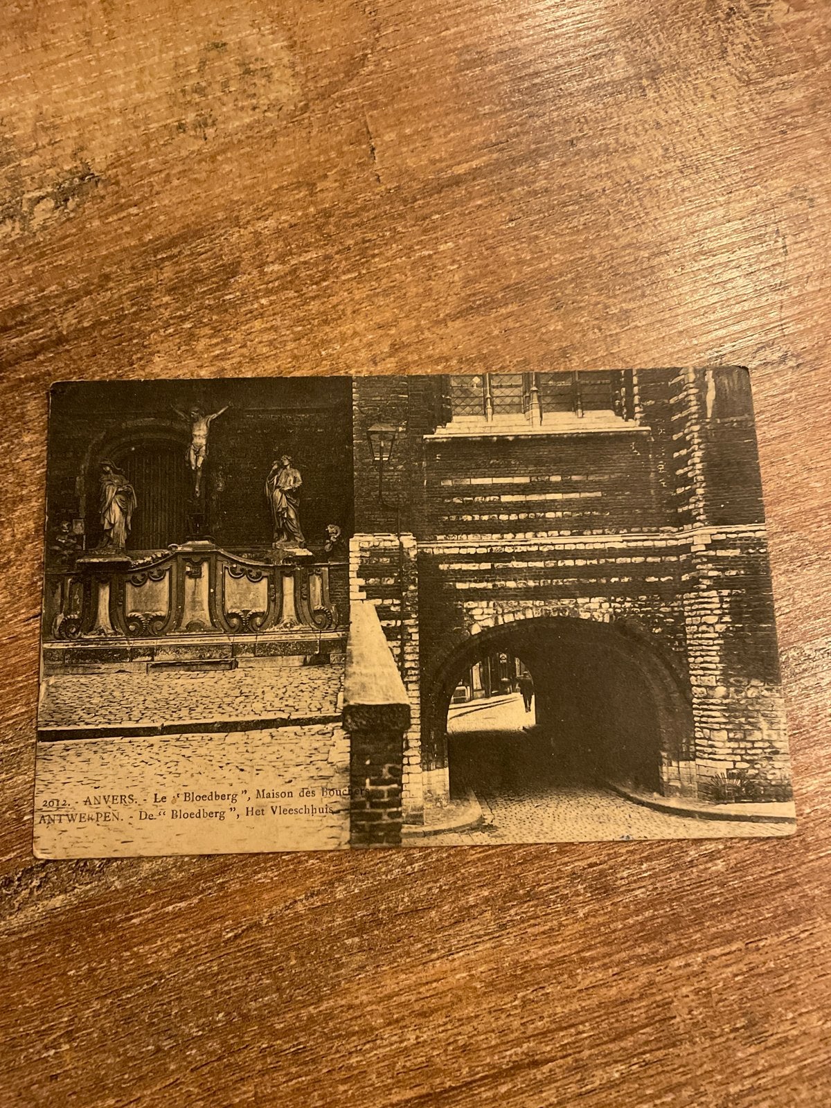 Oude Ansichtkaart Antwerpen - Het Vleeshuis (1919), Ophalen of Verzenden, Voor 1920, Gelopen, Antwerpen