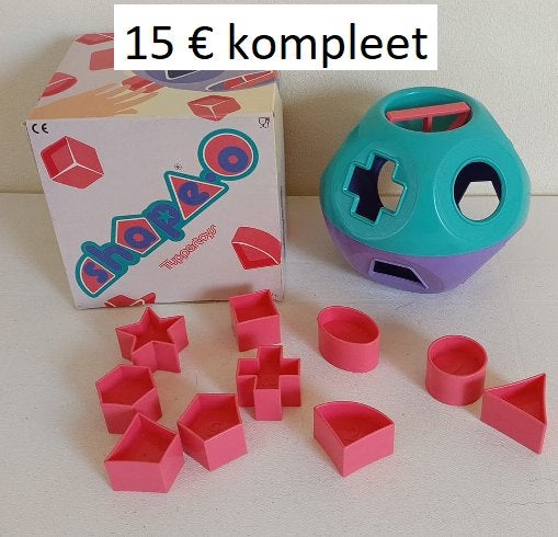 TUPPERWARE figuren bol, Ophalen of Verzenden, Zo goed als nieuw