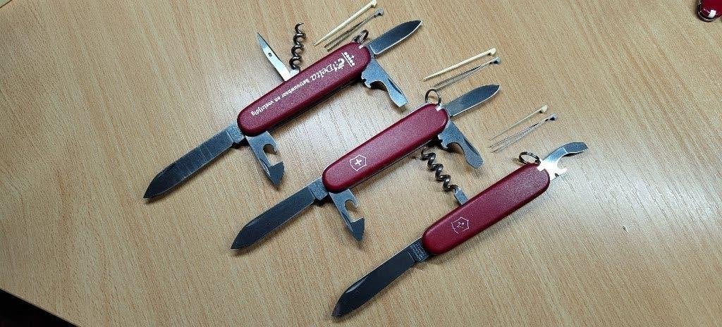 zakmes x3 Victorinox, Ophalen of Verzenden, Gebruikt