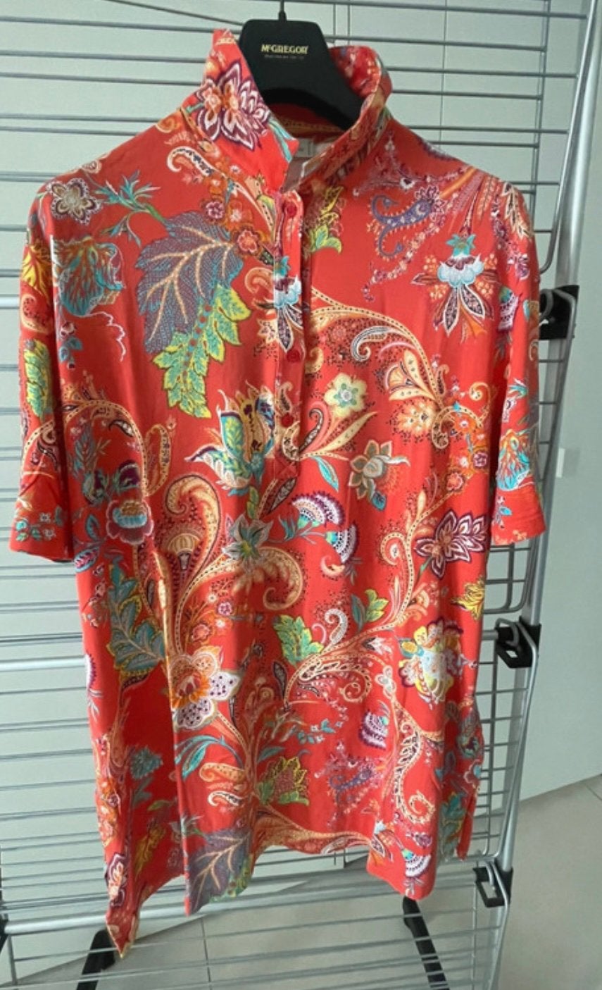 Etro tuniek zachte katoen maat 48 (= 42/44), Ophalen of Verzenden, Zo goed als nieuw, Blouse of Tuniek