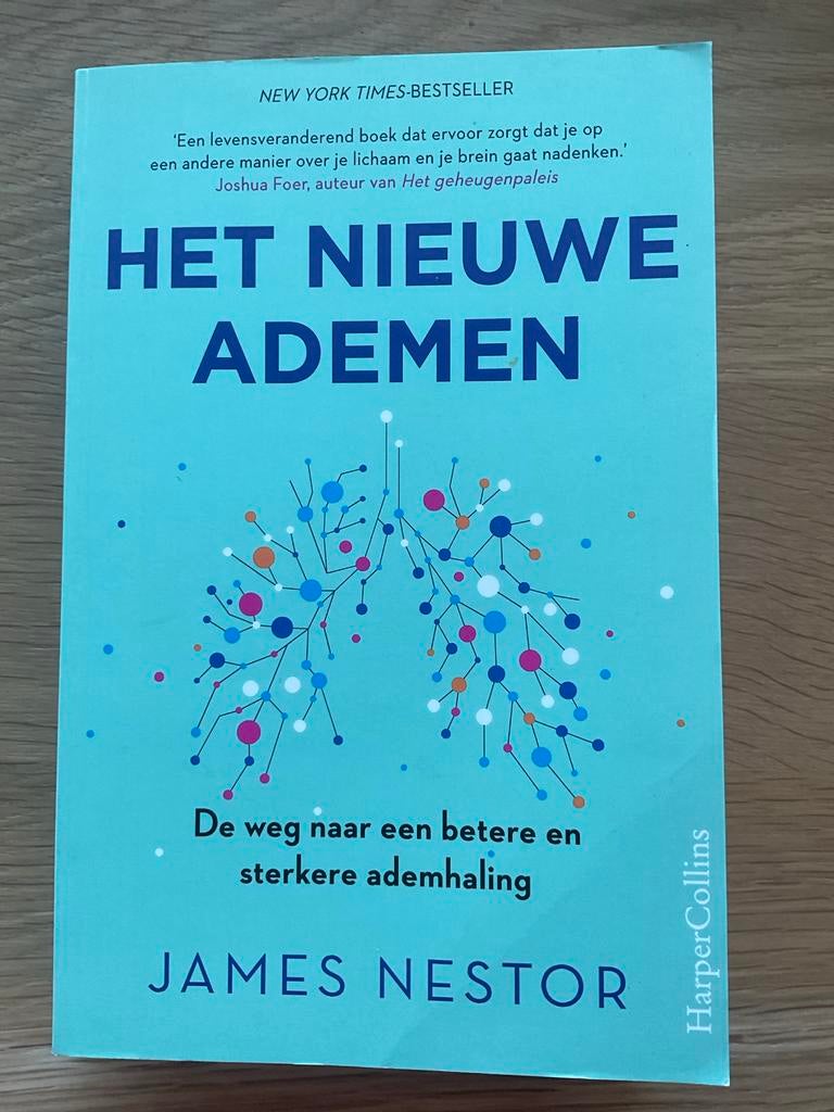 Het Nieuwe Ademen - James Nestor (Gezondheid), Boeken, Ophalen of Verzenden, Zo goed als nieuw, Gezondheid en Conditie