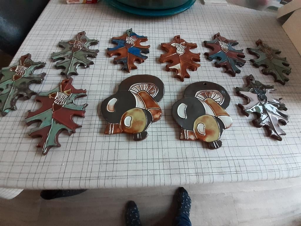 pottenbakken eikenblad, Hobby en Vrije tijd, Pottenbakken, Ophalen of Verzenden, Nieuw
