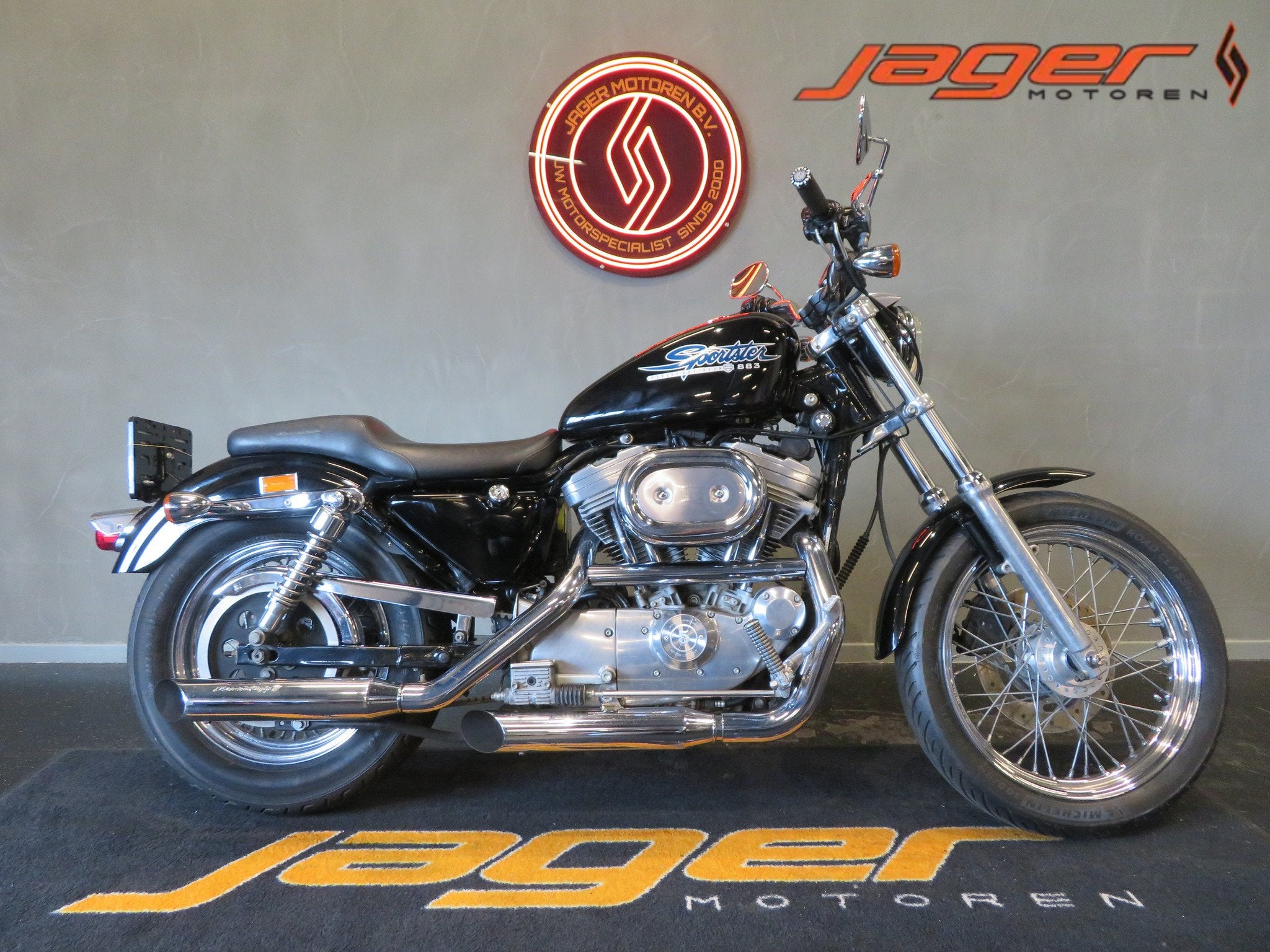 Harley-Davidson XL 883 SPORTSTER LIMITED (bj 2003), Motoren, Chopper, Gebruikt, Bedrijf