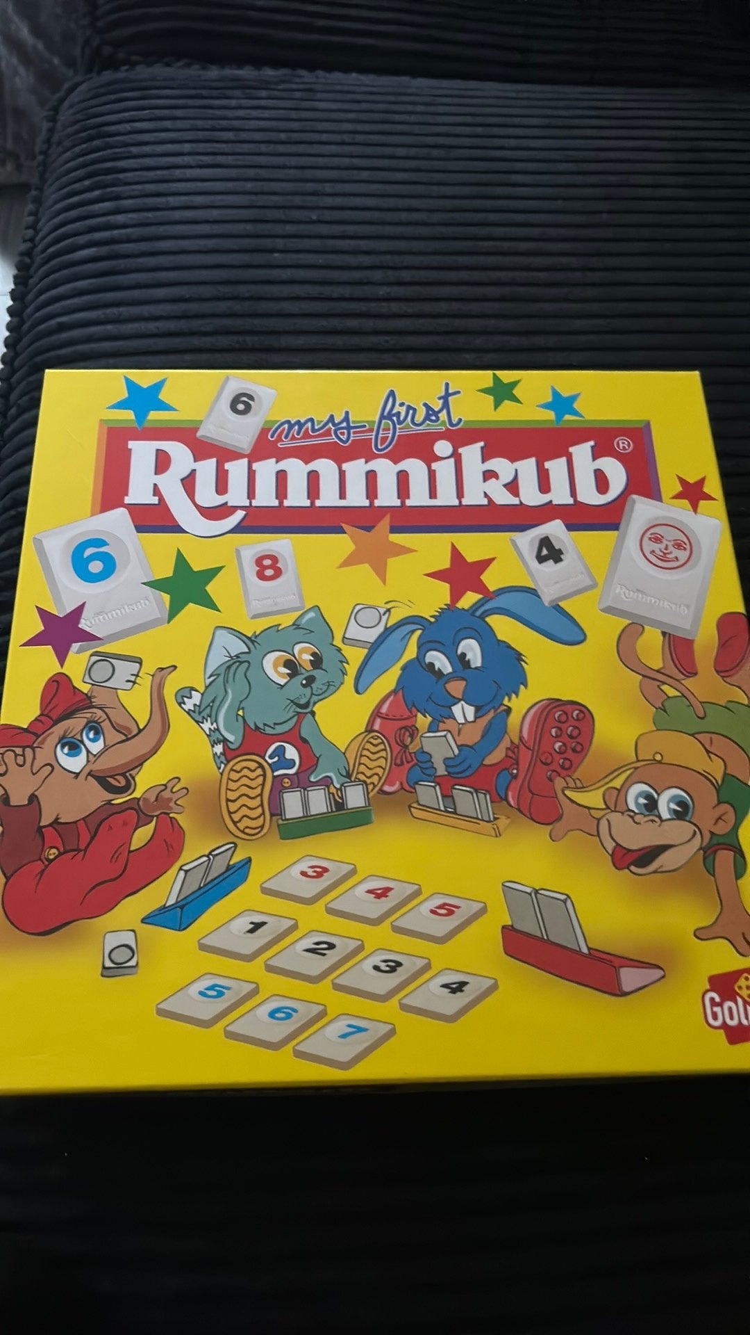 Rummikub my first, Hobby en Vrije tijd, Ophalen of Verzenden, Zo goed als nieuw