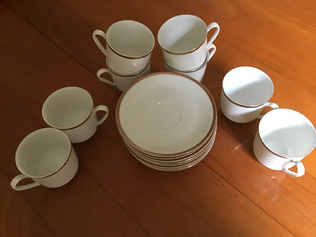 Servies delen, Ophalen of Verzenden, Gebruikt, Overige materialen, Overige typen