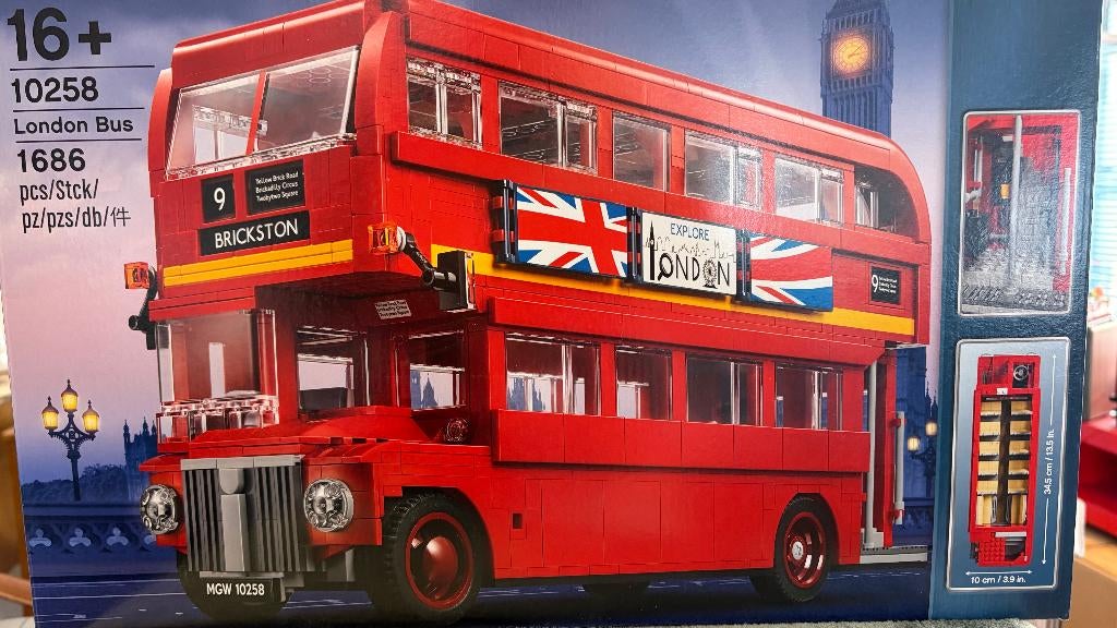 Lego London Bus set 10258 Vanaf 150,00, Lego, Nieuw, Ophalen of Verzenden, Compleet