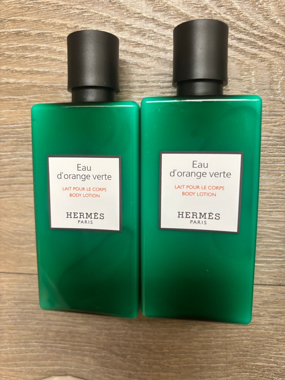 Nieuw per stuk €10 Hermès Eau d'Orange Verte Bodylotion 80ml, Ophalen of Verzenden, Nieuw, Bodylotion, Crème of Olie