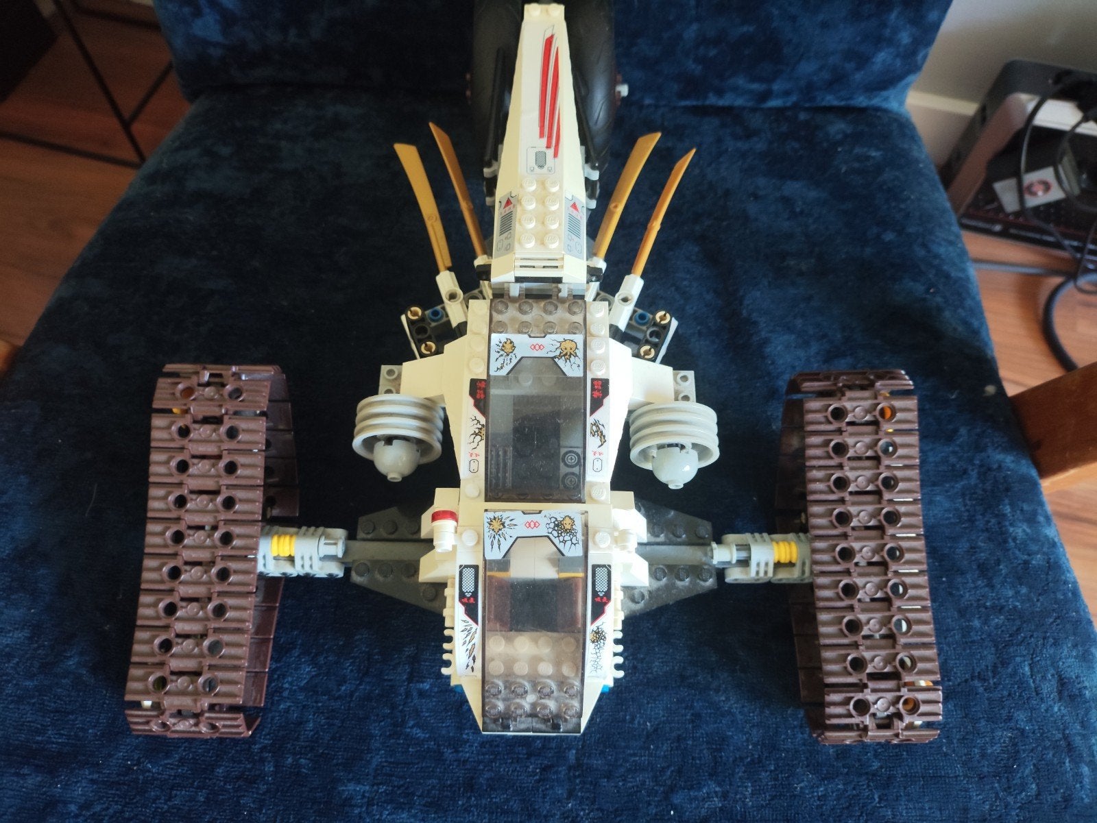 Lego Ninjago 9449 Ultra Sonic Raider set, Gebruikt, Lego, Ophalen of Verzenden, Ninjago
