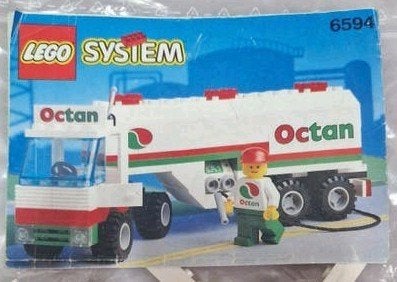 Lego 6594 Octan Tankwagen, Lego, Ophalen of Verzenden, Complete set, Inclusief instructies