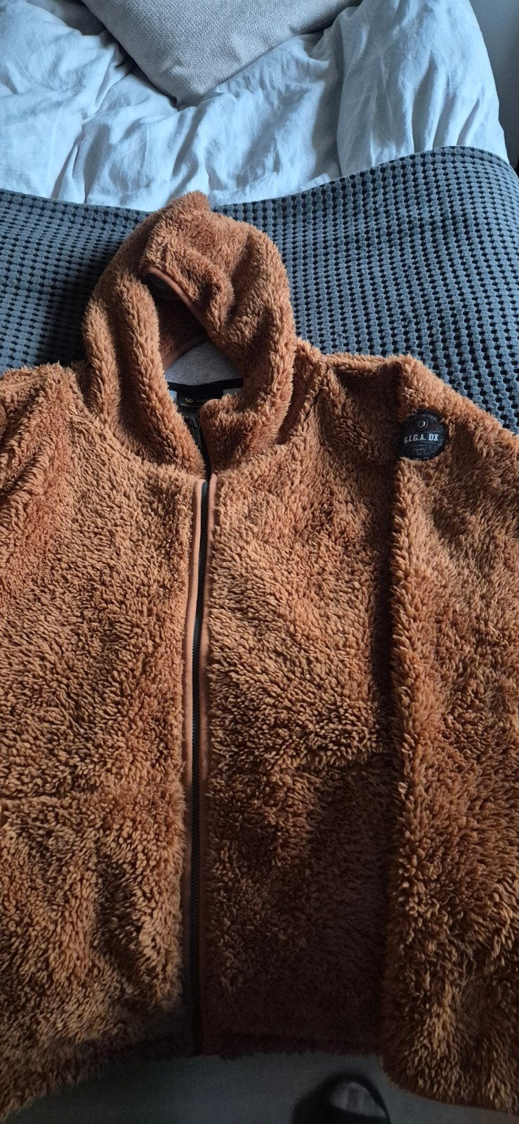 G.I.G.A. DX teddy jas maat 42/44 (L), Kleding | Dames, G.I.G.A. DX, Bruin, Maat 42/44 (L), Ophalen of Verzenden