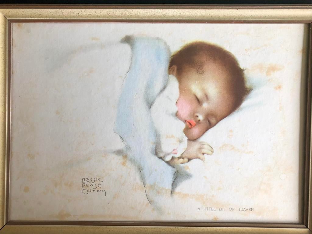 Originele bessie pease slapende baby, Antiek en Kunst, Ophalen of Verzenden