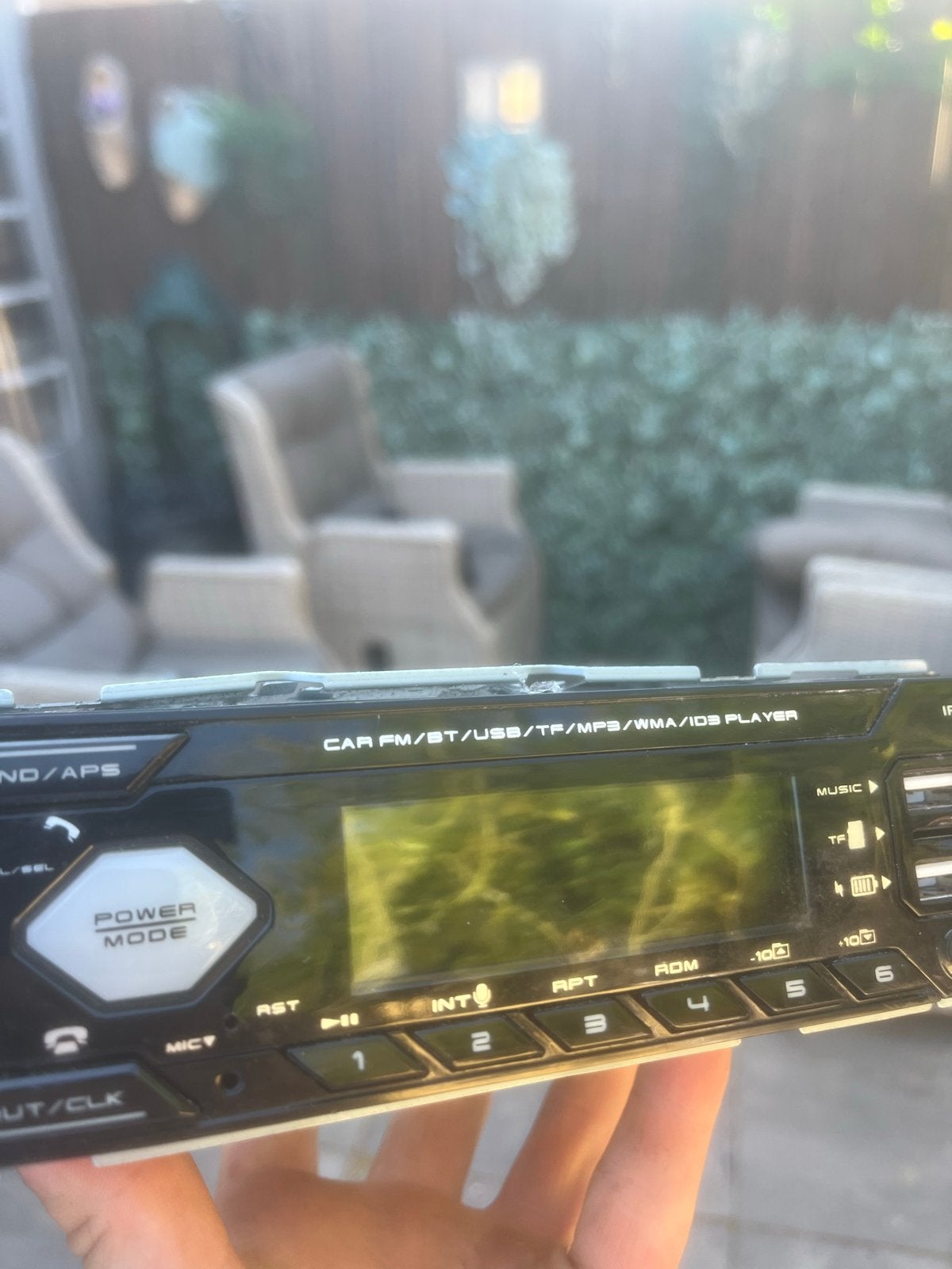 Autoradio met Bluetooth, USB, FM/AM en MP3-speler, Ophalen, Gebruikt