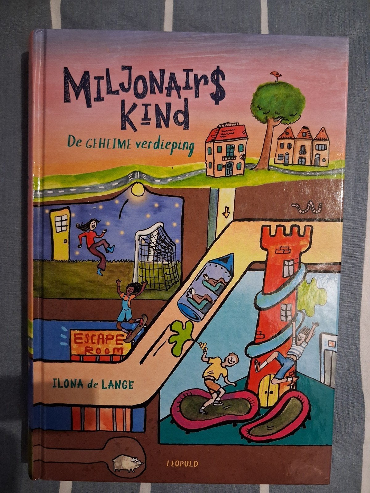 Miljonairs Kind: De Geheime Verdieping - Ilona de Lange, Ophalen, Zo goed als nieuw, Ilona de Lange, Fictie